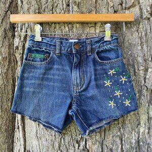 Daisy Embroidered Shorts. 8. Kids. Cut Offs. J Crew. Crew Cuts. Jean shorts